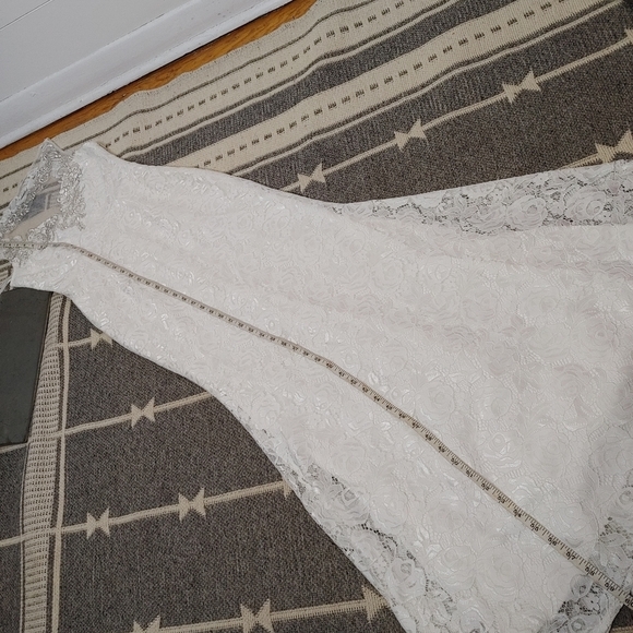 LULU'S Inga White Lace Maxi Dress - Picture 16 of 16